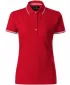 Damen-T-Shirt mit Kragen MALFINI PREMIUM PERFECTION PLAIN 253 ROTE FORMEL