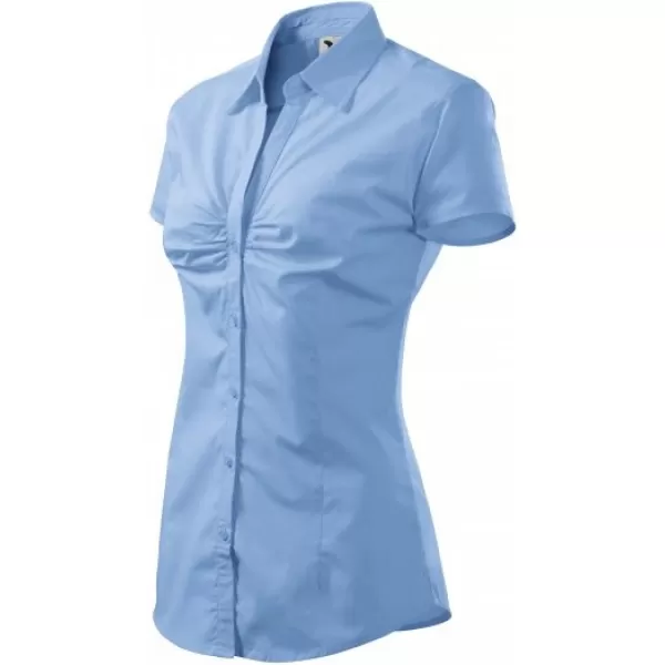  Damenhemd MALFINI CHIC 214 HIMMELBLAU 