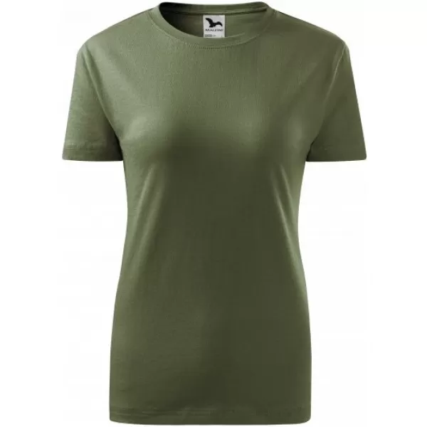  Damen-T-Shirt MALFINI BASIC 134 KHAKI 