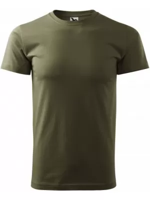 Herren-T-Shirt MALFINI HEAVY NEW 137 MILITÄR