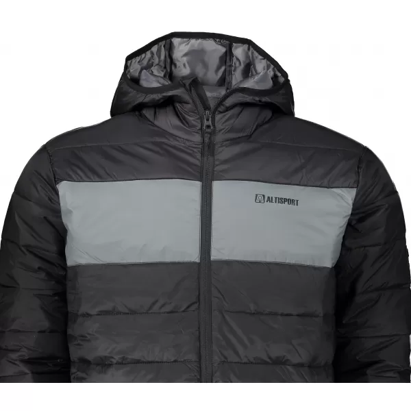  Herrenjacke ALTISPORT GEDON MJCS468 SCHWARZGRAU 