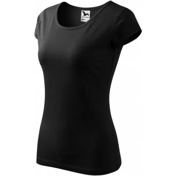  Damen-T-Shirt MALFINI PURE 122 SCHWARZ 