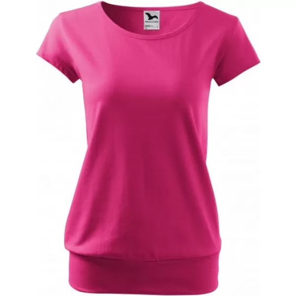  Damen-T-Shirt MALFINI CITY 120 MAGENTA 