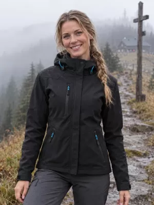 Softshelljacke für Damen MALFINI NANO 532 SCHWARZ