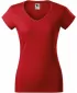 Damen-T-Shirt MALFINI FIT V-NECK 162 ROT