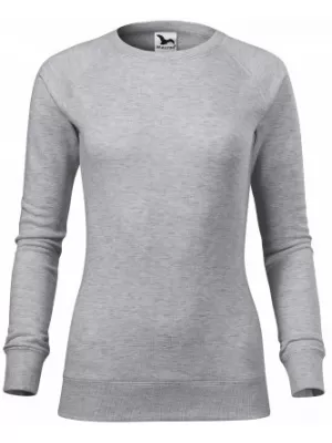 Damen-Sweatshirt MALFINI MERGER 416 SILBERNE HIGHLIGHTS