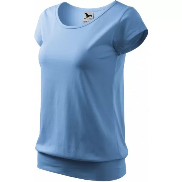  Damen-T-Shirt MALFINI CITY 120 HIMMELBLAU 