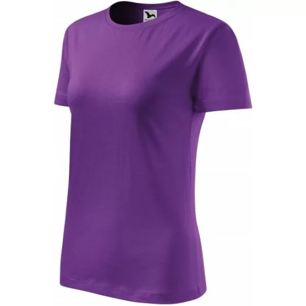  Damen-T-Shirt MALFINI CLASSIC NEW 133 LILA 
