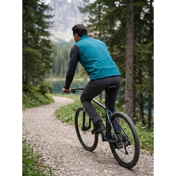  Herren-Softshellweste MALFINI VISION 517 DUNKLES TÜRKIS 