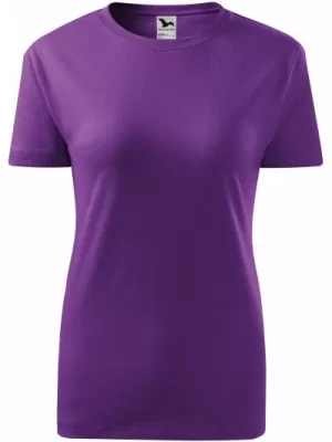 Damen-T-Shirt MALFINI CLASSIC NEW 133 LILA