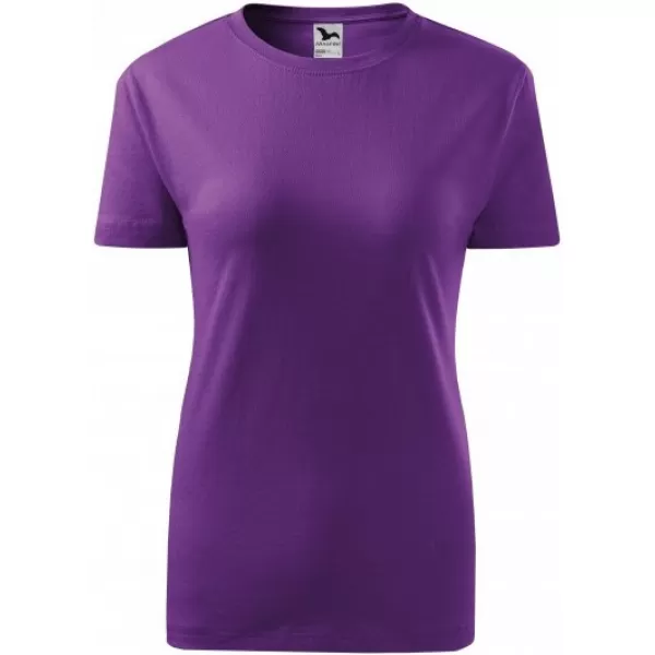  Damen-T-Shirt MALFINI CLASSIC NEW 133 LILA 