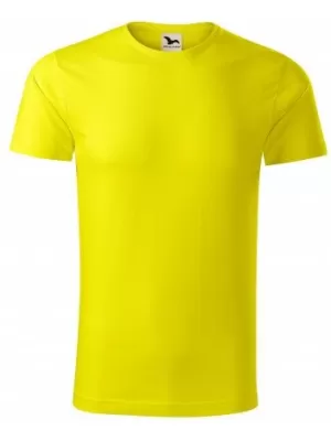 Herren-T-Shirt MALFINI ORIGIN 171 ZITRONE