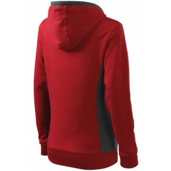  Damen-Sweatshirt MALFINI KANGAROO 408 ROT 