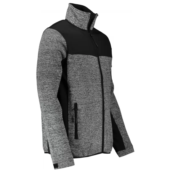  Herren Softshelljacke/Pullover MALFINI CASUAL 550 KNIT GREY MALFINI PREMIUM 