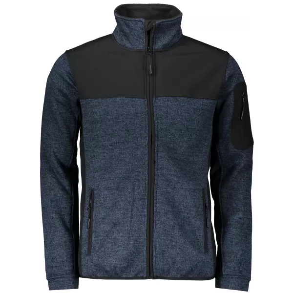  Herren Softshelljacke/Pullover MALFINI CASUAL 550 KNIT BLUE MALFINI PREMIUM 