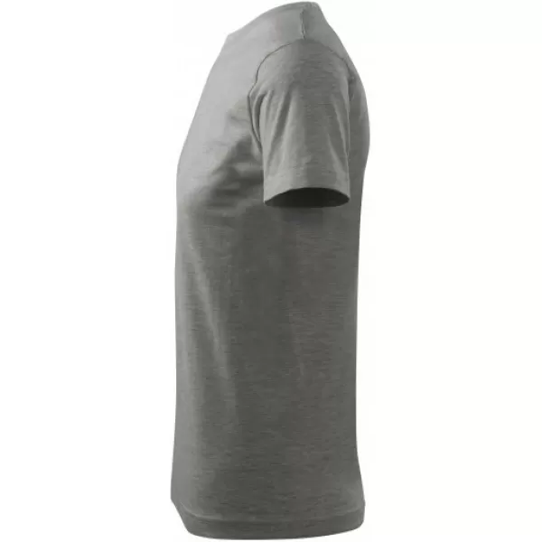  Herren-T-Shirt MALFINI HEAVY NEW 137 DUNKELGRAUE HIGHLIGHTS 