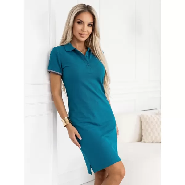  Damenkleid mit Kragen MALFINI PREMIUM DRESS UP 271 KEROSIN 