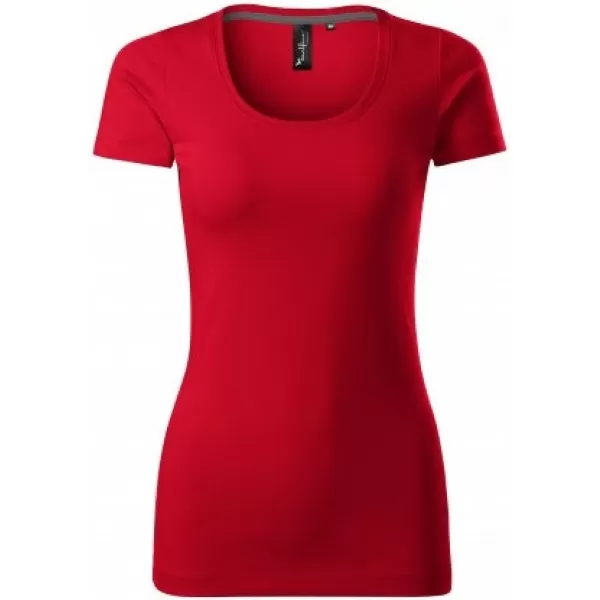  Damen-T-Shirt mit kurzen Ärmeln MALFINI PREMIUM ACTION 152 ROTE FORMEL 