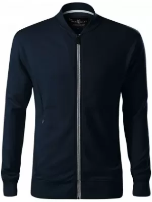 Herren-Sweatshirt MALFINI PREMIUM BOMBER 453 MARINEBLAU