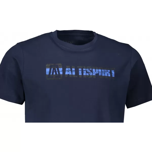  Herren-T-Shirt ALTISPORT BABER MTSS606 DUNKELBLAU 