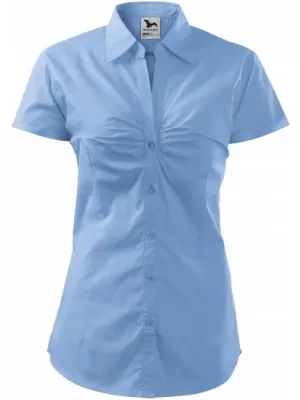 Damenhemd MALFINI CHIC 214 HIMMELBLAU