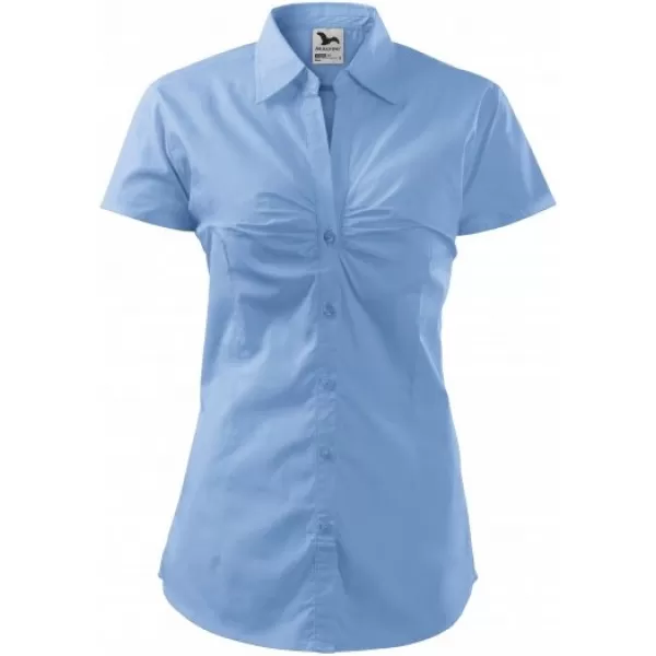  Damenhemd MALFINI CHIC 214 HIMMELBLAU 