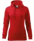 Damen-Sweatshirt MALFINI TRENDY ZIPPER 411 ROT