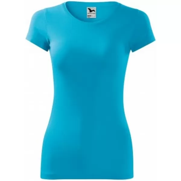  Damen-T-Shirt MALFINI GLANCE 141 TÜRKIS 