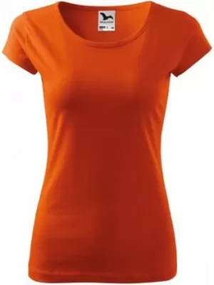 Damen-T-Shirt MALFINI PURE 122 ORANGE