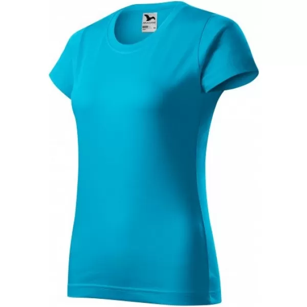  Damen-T-Shirt MALFINI BASIC 134 TÜRKIS 