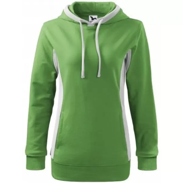  Damen-Sweatshirt MALFINI KANGAROO 408 GRASGRÜN 