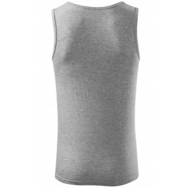  Herren-Tanktop MALFINI CORE 142 DUNKELGRAUE HIGHLIGHTS 