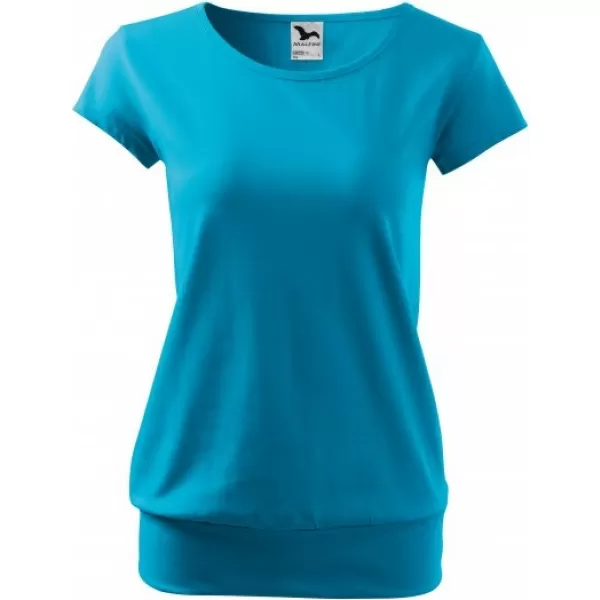  Damen-T-Shirt MALFINI CITY 120 TÜRKIS 