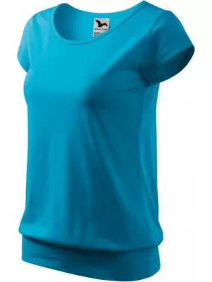 Damen-T-Shirt MALFINI CITY 120 TÜRKIS