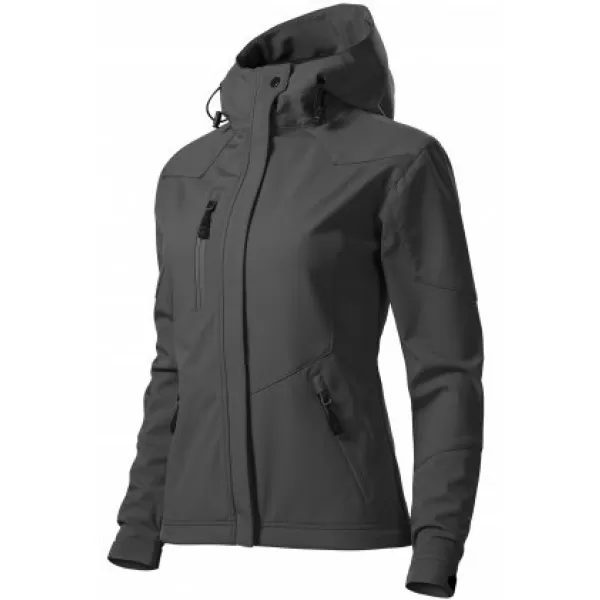  Softshelljacke für Damen MALFINI NANO 532 STAHLGRAU 