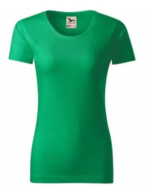 Damen-T-Shirt MALFINI NATIVE 174 MITTELGRÜN