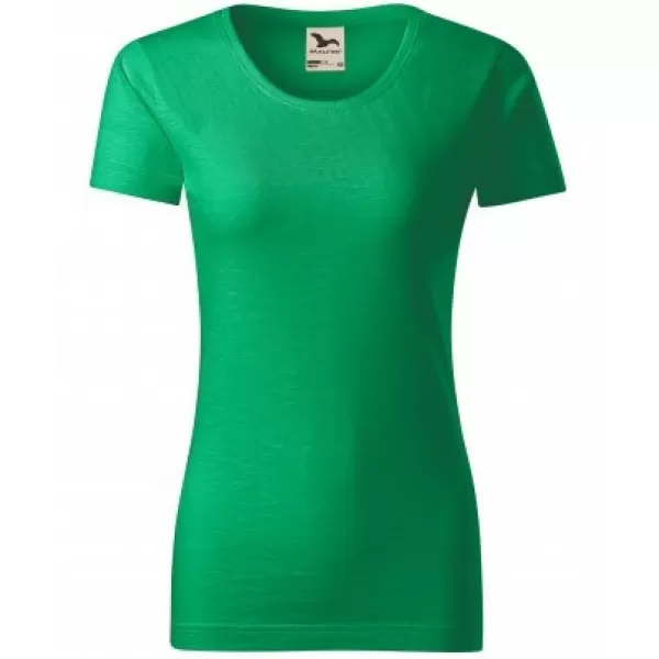  Damen-T-Shirt MALFINI NATIVE 174 MITTELGRÜN 