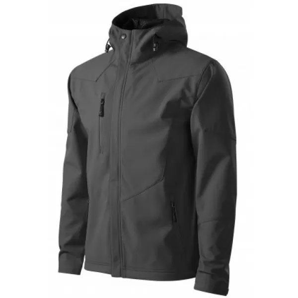  Herren-Softshelljacke MALFINI NANO 531 STAHLGRAU 
