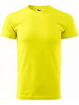 Herren-T-Shirt MALFINI HEAVY NEW 137 ZITRONE