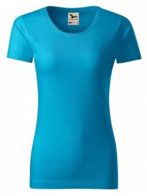 Damen-T-Shirt MALFINI NATIVE 174 TÜRKIS