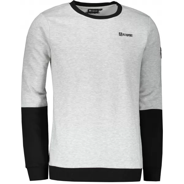  Herren-Sweatshirt ALTISPORT ZORION MPLS088 HELLGRAU 