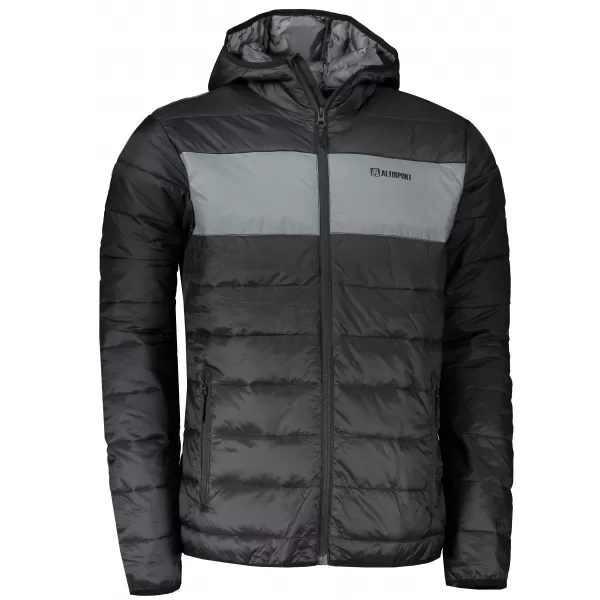  Herrenjacke ALTISPORT GEDON MJCS468 SCHWARZGRAU 