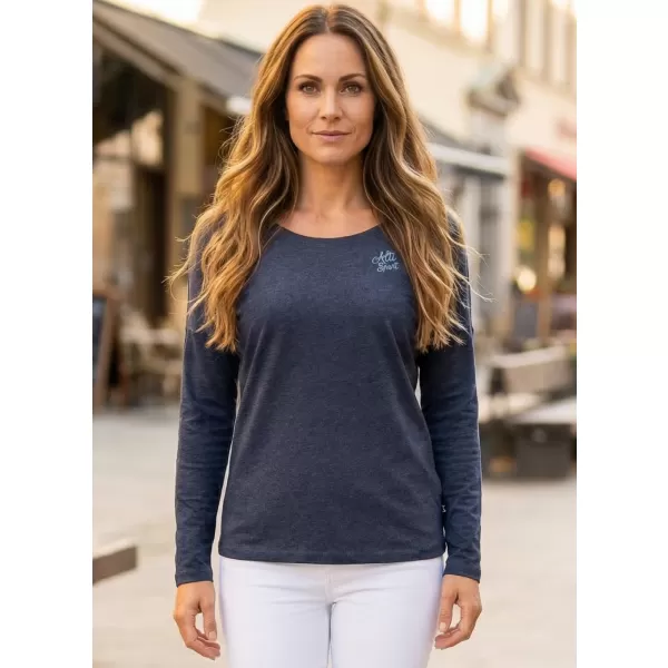  Damen-T-Shirt ALTISPORT JOSEBA LTSS698 DUNKELBLAU 