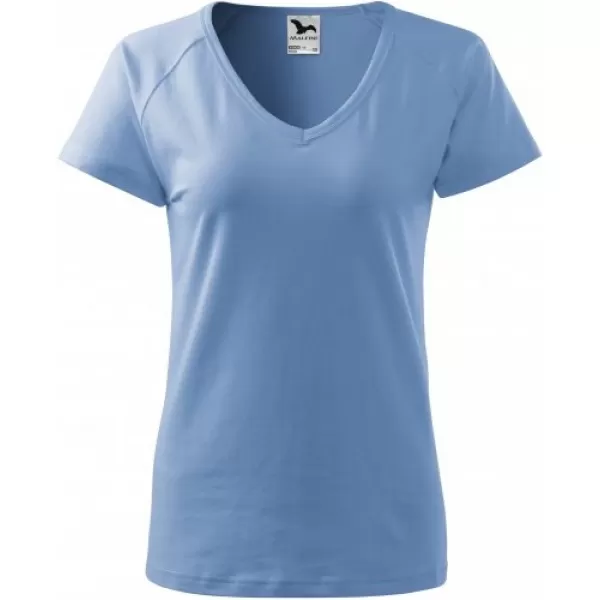  Damen-T-Shirt MALFINI DREAM 128 HIMMELBLAU 