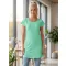 Langes T-Shirt für Damen MALFINI LOVE 123 MINZE