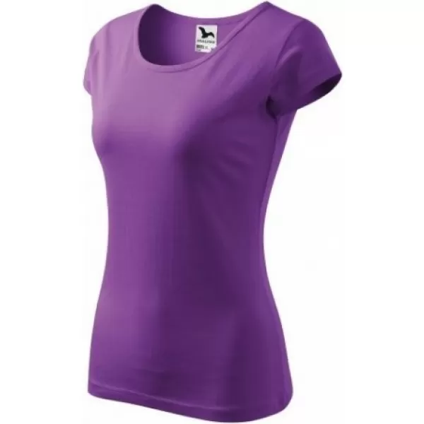  Damen-T-Shirt MALFINI PURE 122 LILA 