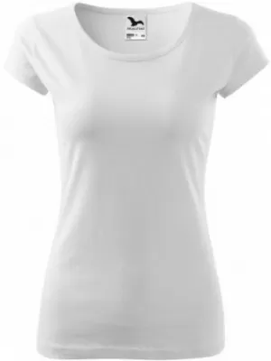 Damen-T-Shirt MALFINI PURE 122 WEIß