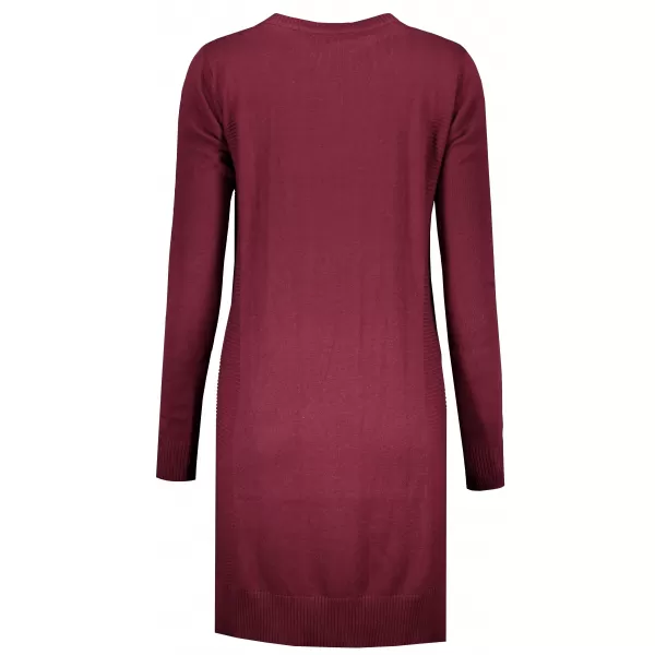  Strickjacke für Damen ALTISPORT WEINA LPLS090 BURGUND 