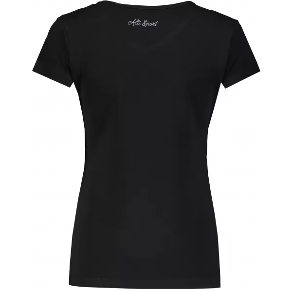  Damen-T-Shirt ALTISPORT LUKENA LTSS701 SCHWARZ 