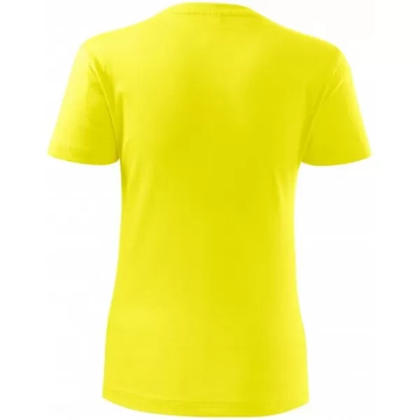  Damen-T-Shirt MALFINI CLASSIC NEW 133 ZITRONE 